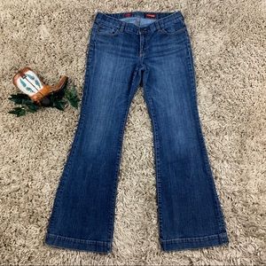 Express Jeans “Eva” Fit & Flare Jeans